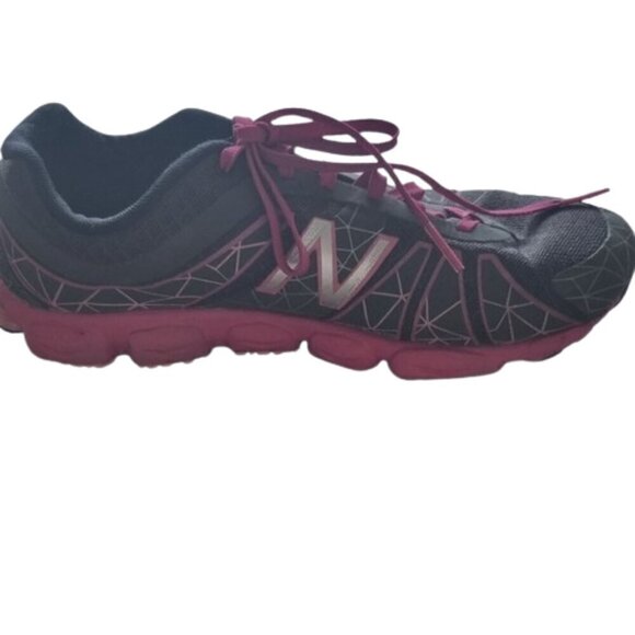 New Balance Girls J890 grey/pink running shoe Size 4.5 - Picture 5 of 6